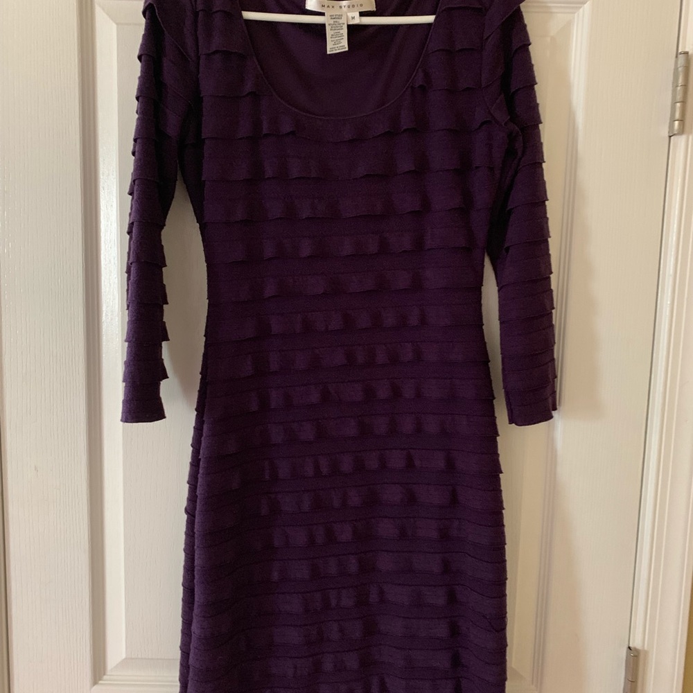 Sexy, fun, and flirty purple dress!